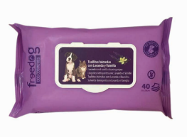 [90010514] FREEDOG 40 TOALLITAS LAVANDA & VAINILLA  (15% DESCUENTO)