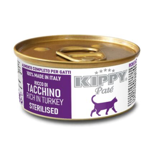 [1951] KIPPY CAT STERILIZED PATÉ PAVO 85GR (24 UND.)