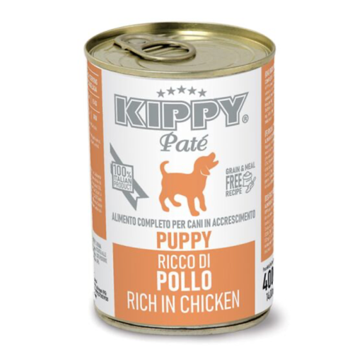 [1963] KIPPY DOG PUPPY PATÉ POLLO 400GR (24 UND.)