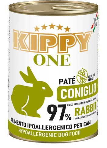[2562] KIPPY ONE DOG ADULT MONOPROTEICA CONEJO 400GR (24 UND.)
