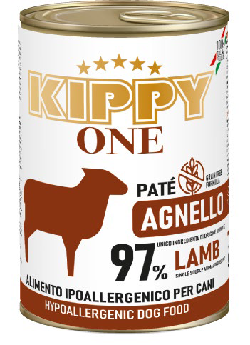 [2564] KIPPY ONE DOG ADULT MONOPROTEICA CORDERO 400GR (24 UND.)
