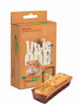 [32310] LITTLE ONE BIZCOCHO ZANAHORIA Y ESPINACAS 5 PIEZAS