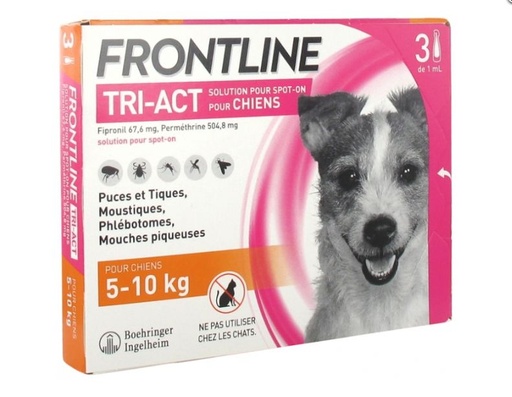 [650630000] FRONTLINE TRI-ACT 3 PIPETAS (5 A 10KG)