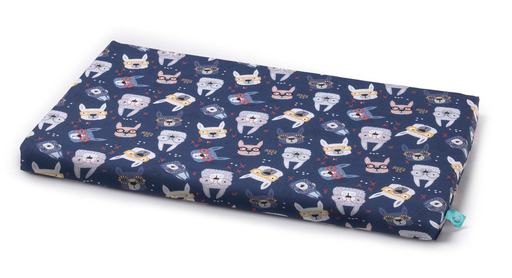 [CB1467032] LEO PET COLCHON ESPUMA "MARTE" ESTAMPADO ALPACA 75X115X4H CM