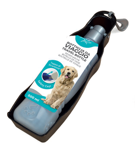 [CD761675] LEO PET BOTELLA DE VIAJE COLORES SURTIDOS 500 ML