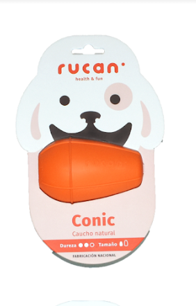 [RU900000007] RUCAN CONIC MEDIANO NARANJA DUREZA MEDIA