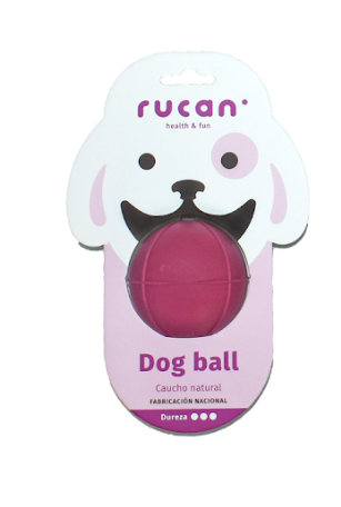 [RU900000012] RUCAN DOG BALL MORADO DUREZA ALTA T-S