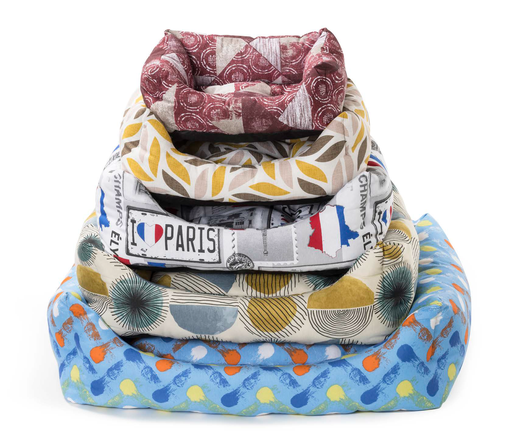 [VC3149000] LEO PET CAMA RODI 70X85 COLORES ESTAMPADOS MIXTOS