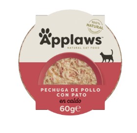 [APP7001CEA] APPLAWS CAT TARRI.PECHU-POLLO-PATO 10X60G