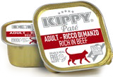 [1954] KIPPY PATÉ GATO ADULTO TARRINA TERNERA 90GR (32 UND.)