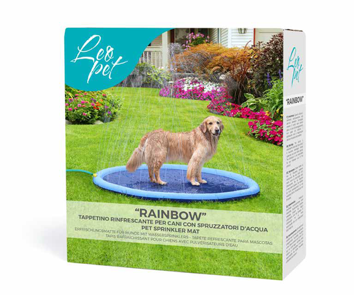[EP766885] LEO PET ALFOMBRA "RAINBOW" PULVERIZADORA DE AGUA PARA MASCOTAS