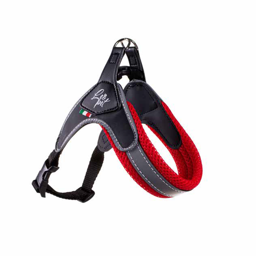 [CGM6011] LEO PET ARNÉS AIRSOFT PVC/MALLA/POLIPOLIMETRICO 20-30CM ROJO