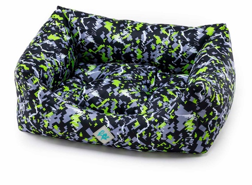 [CT3150015] LEO PET CAMA RODI OXFORD GREEN RESISTENTE AL AGUA 85x110 CM