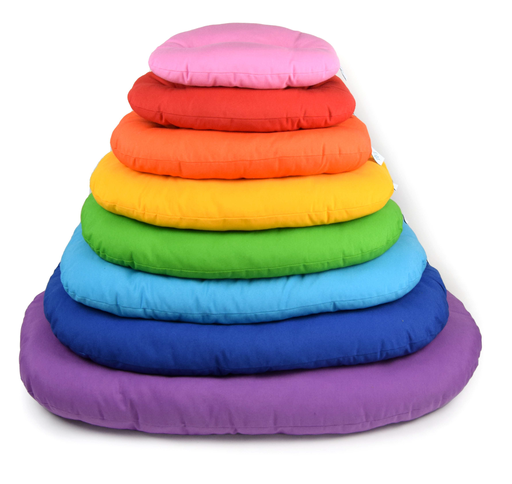 [CB1199027] LEO PET COLCHON OVAL NETTUNO ARCO IRIS 8 PIEZAS