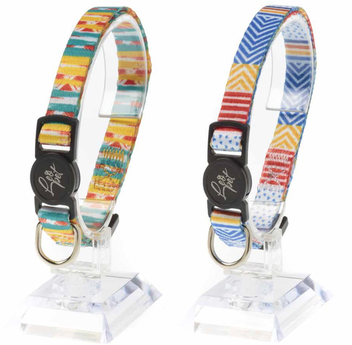 [CGC016] LEO PET COLLAR GATO ESTAMPADO TRIBU COLOR VARIADO