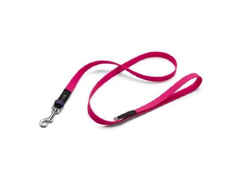 [SM23.120F] LEO PET COLLAR PVC FUCSIA 120X2 CM