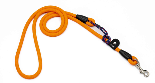 [SM23.2OR] LEO PET CORREA DE CUERDA C/GANCHO COLOR NARANJA 200  CM