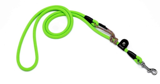 [SM23.2GR] LEO PET CORREA DE CUERDA CON GANCHO CM 200 COLOR VERDE N