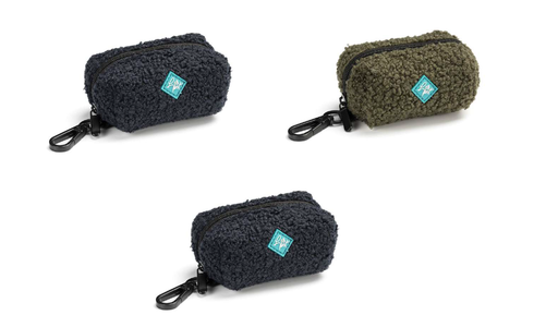 [IC528075] LEO PET DISPENSADOR DE BOLSAS EN TEJIDO PELUCHE COLORES OSCUROS