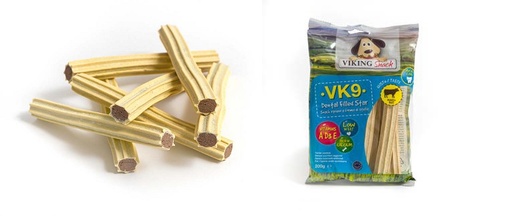 [VK0009] LEO PET SNACK DENTAL RELLENO 200gr (12 UND.)