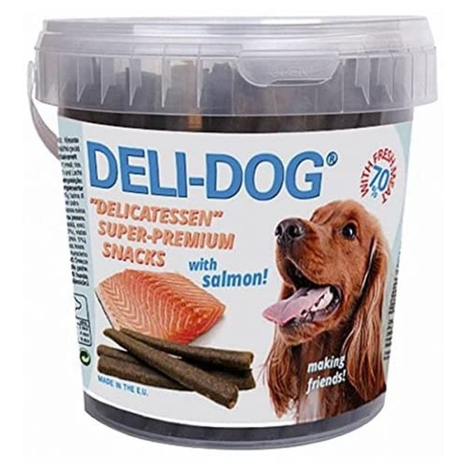 [DEL800SAL] BOCADOS DELI-DOG SALMON 800GR