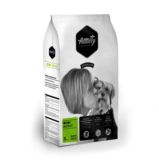 [04PE002000.0046.0192] AMITY DOG PREMIUM MINI ADULT CHICKEN&LAMB 2KG 