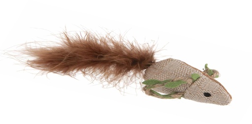 [GH953003] LEO PET JUGUETE GATO "RATON CON PLUMAS"