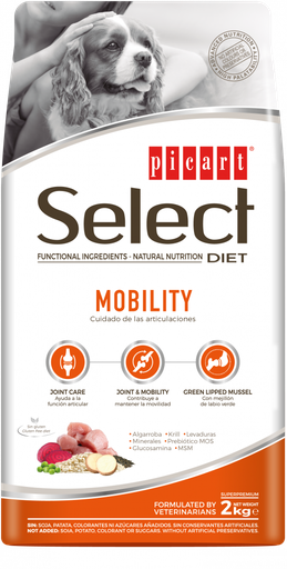 [01715402] PICART SELECT DIET MOBILITY 2KG   