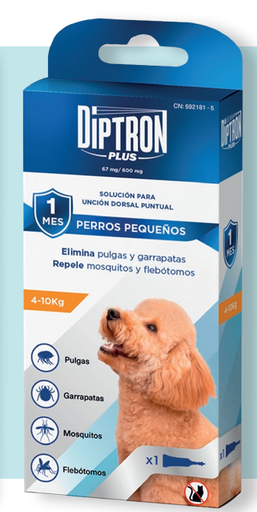 [QM5001545] DIPTRON PLUS PERRO 4-10KG 