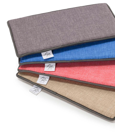 [CRT02L] LEO PET COJÍN PARA TRANSPORTIN PRATIKO COLORES LISOS SURTIDOS TALLA L 24X46X2CM 