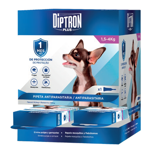 [5001544] DIPTRON PLUS PERRO 1'5-4KG (12UD) 