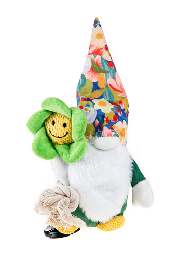 [GH525821] LEO PET JUGUETE DE LONA COLECCIÓN JARDIN "GNOMO" 34CM