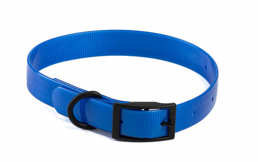 [CGM10021] LEO PET COLLAR REFLECTANTE DE BIOTHANE PARA PERRO AZUL NEON TS-M 2x50CM