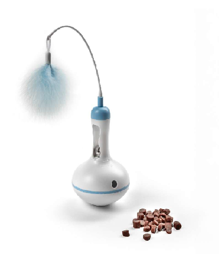 [GH623788] LEO PET DISPENSADOR DE PREMIOS INTERACTIVO SNACKY PLUME   